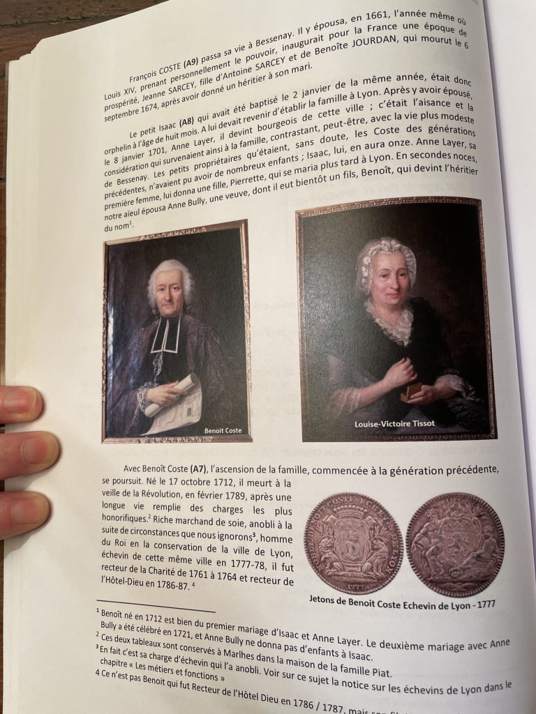 Histoire de la famille Coste